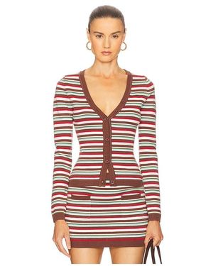 Seven Wonders Noemi Long Sleeve Top - Red