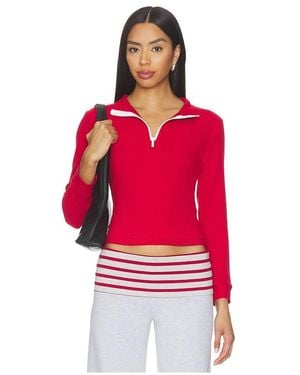 Lioness Mile High Long Sleeve Top - Red