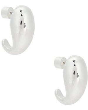 Ettika Fluidity Earrings - White
