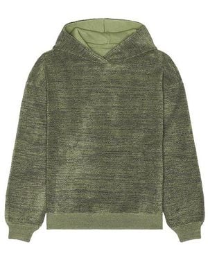 Isa Boulder Boucle Hoodie - Green