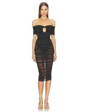 Michael Costello X Revolve Umanzor Midi Dress - Black