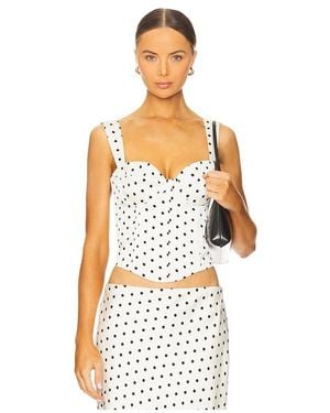 Runaway the Label Karlita Bustier - White