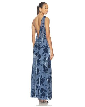 Stone Cold Fox X Revolve Willow Gown - Blue