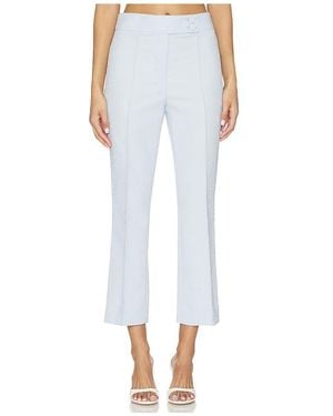 Veronica Beard Pantalón Dell En Color Bebe Azul Talla (También En 2, 4, 6) - Blanco
