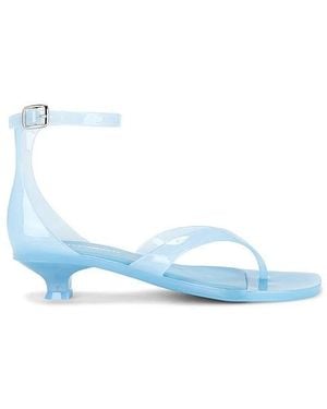 Jeffrey Campbell Gummy Thong Sandal - Blue