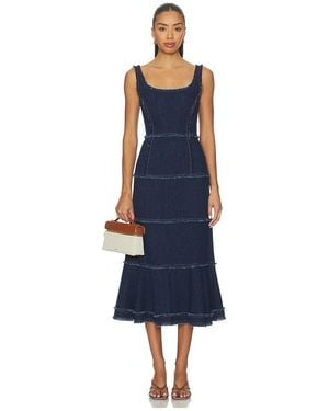 Alexis Stefania Dress - Blue