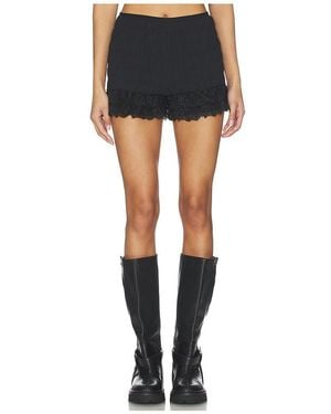 Free People Shorts - Schwarz