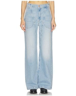 Mother The Chisel Sneak Jeans - Blue
