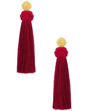 petit moments Statement-Ohrringe Statement Earrings - Rot