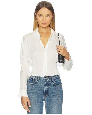 Hevron Regine Top En Talla (También En S) - Blanco