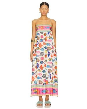 Show Me Your Mumu Maxikleid Skylar - Weiß