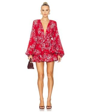 Bronx and Banco Minivestido Bedouin En Color Rojo Talla (También En S, Xs)