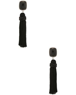 Frasier Sterling BOUCLES D'OREILLES PENDANTES AFTER HOURS en Black. - Noir