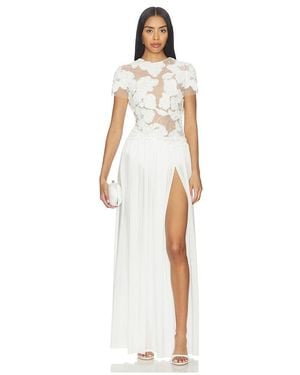 Nadine Merabi Vestido Blanco Sloane En Color Blanco Talla (Tambiãn En 2/Xs, 4/S, 6/Sm, 8/M, 12/Xl)