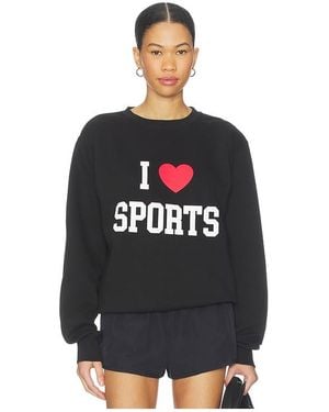 DEPARTURE I Love Sports Sweatshirt - Black