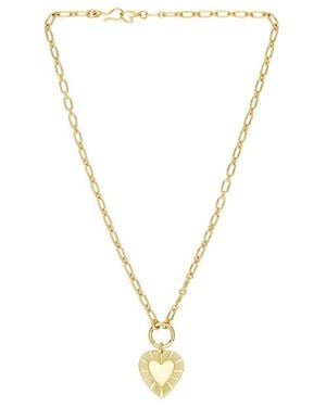 Brinker & Eliza Mini The Best Is Yet To Come Necklace - Metallic