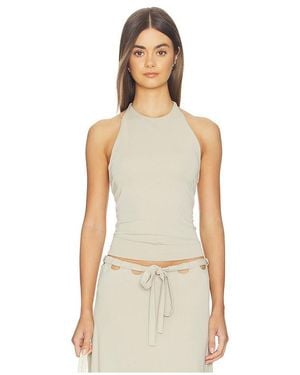 With Jean Carrie Top - Natural
