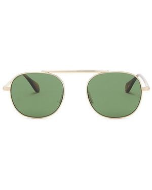 Garrett Leight Sonnenbrille - Grün