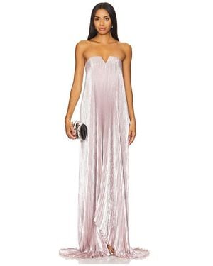 L'idée Tie Gown - White