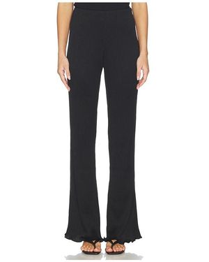 Lovers + Friends Rudi Plisse Pant - Black