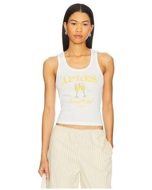 The Laundry Room Apres Social Club Rib Tank - Natural