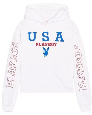 Playboy Hoodie Usa - Weiß