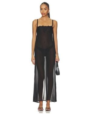 Lioness Glacial Maxi Dress - Black