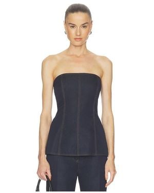 Helmut Lang Minimal Slip Top - Blue
