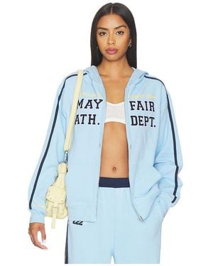 The Mayfair Group Mayfair Athletic Dept. Zip Up Hoodie - Blue