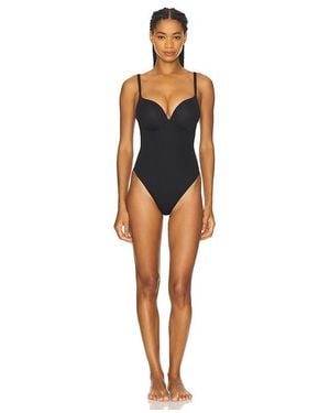 Skims Push-Up Thong Bodysuit - Black