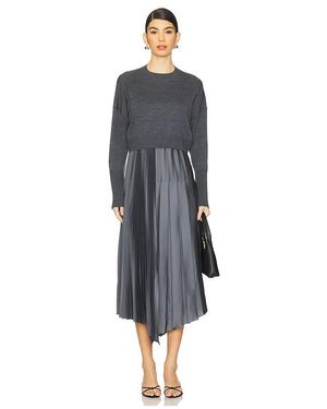 AllSaints Langärmeliges Kleid Adriana - Blau