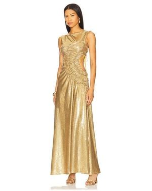 Georgia Hardinge Scope Dress Floorlength - Metallic