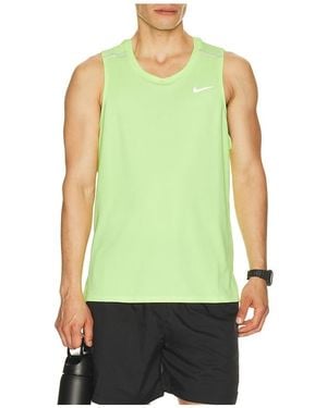 Nike Dri-Fit Running Tank - Green