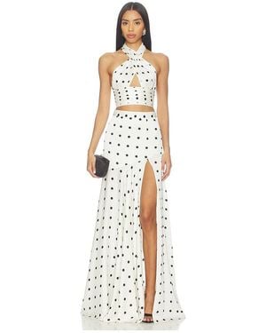 Bronx and Banco Vestido Cleopatra En Talla (También En Xs) - Blanco