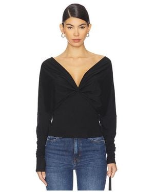 The Line By K Selvie Top - Black