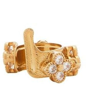 Anton Heunis Bijou D'Oreilles Earring En - Blanc