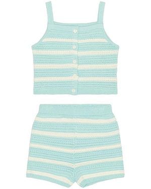 Polo Ralph Lauren Shirt- Und Shorts-Set - Grün