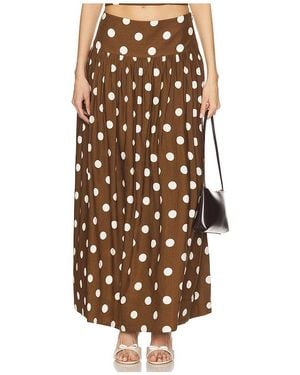 MAJORELLE Dot Maxi Skirt - Multicolour