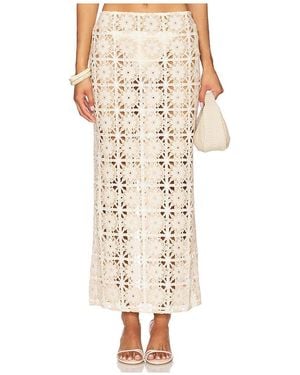Tularosa Falda Tahlia En Color Crema Talla (También En Xxs, Xs, S, M, Xl) - Neutro