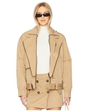 Bardot Kavi Oversized Jacket - Natural