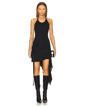 Helmut Lang Neckholder-Kleid Wind - Schwarz
