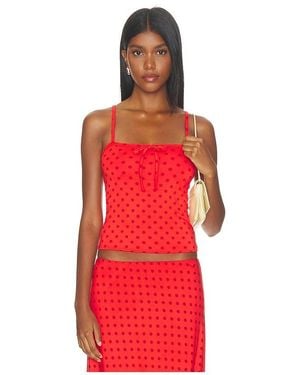 RAT BOI Tie Cami - Red