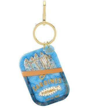 Solar Eclipse Schlüsselanhänger Sardines Bag Charm + Keychain - Blau