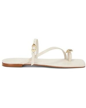 SCHUTZ SHOES Elysa Flat - White