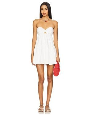 MORE TO COME Blanka Mini Dress - White