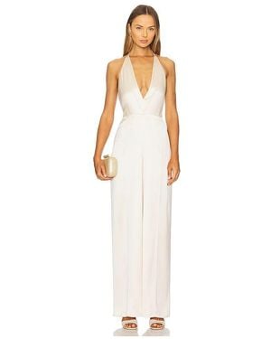 retroféte Margaux Jumpsuit - White