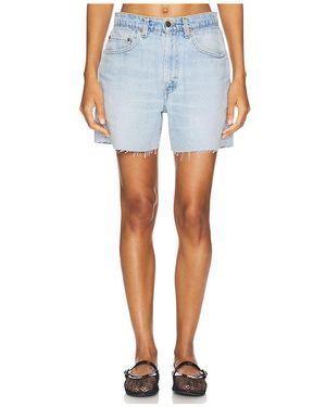 aligrace Long BAGGY ショートパンツ - ブルー