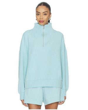 Varley Halb-Rv-Sweater Hawley - Blau