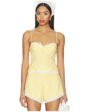 MAJORELLE Peggy Bustier Top - Multicolor