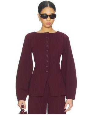 ALIGNE Bonnie Ponte Blazer - Purple